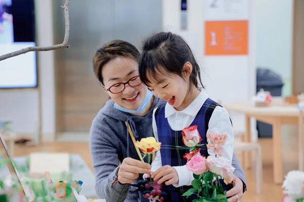 幼儿园感恩节,南通民办惠立幼儿园